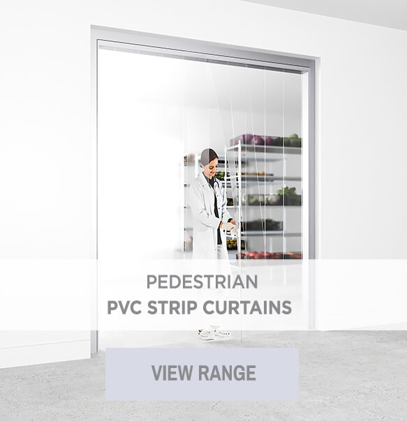 PVC Strip Curtains Made to Order in UK.